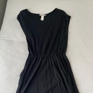 Black H&M Pocket Mini Dress